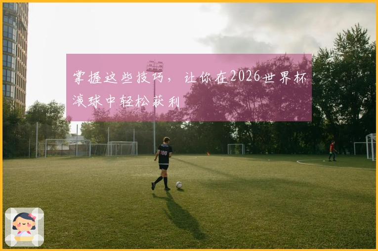 掌握这些技巧，让你在2026世界杯滚球中轻松获利